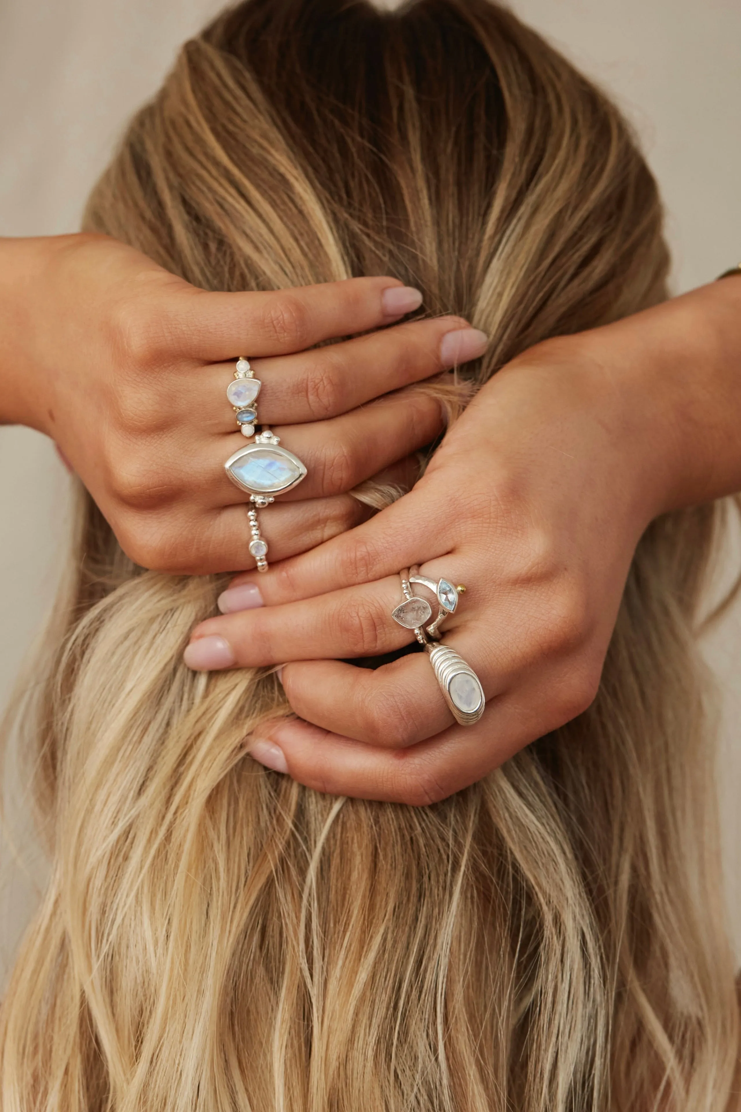 Herkimer Diamond Silver Ring