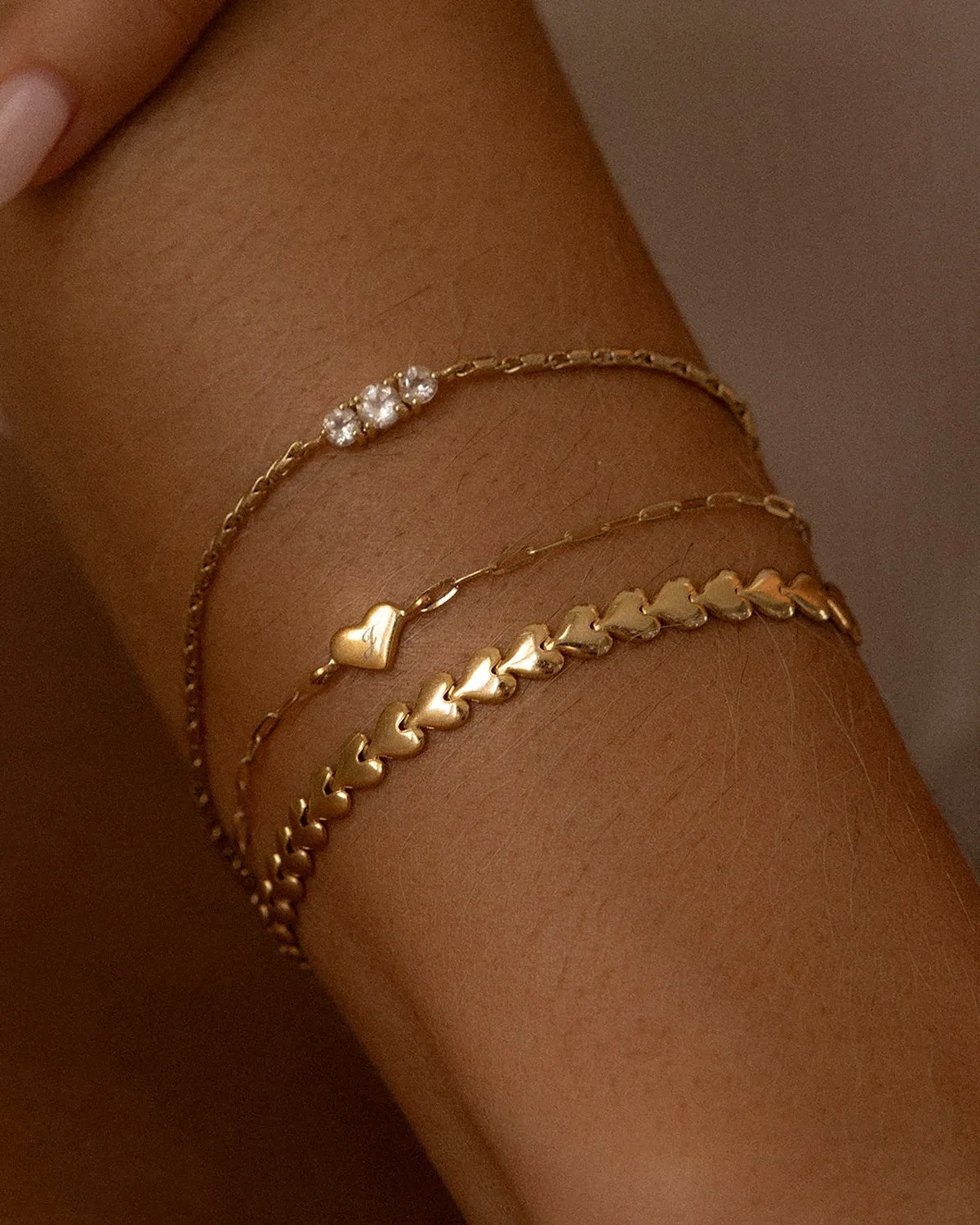 Herringheart Chain Bracelet