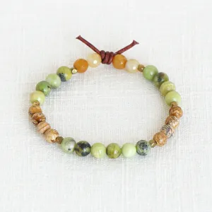 In My Heart Mini Bracelet - Army | Military Deployment Bracelet