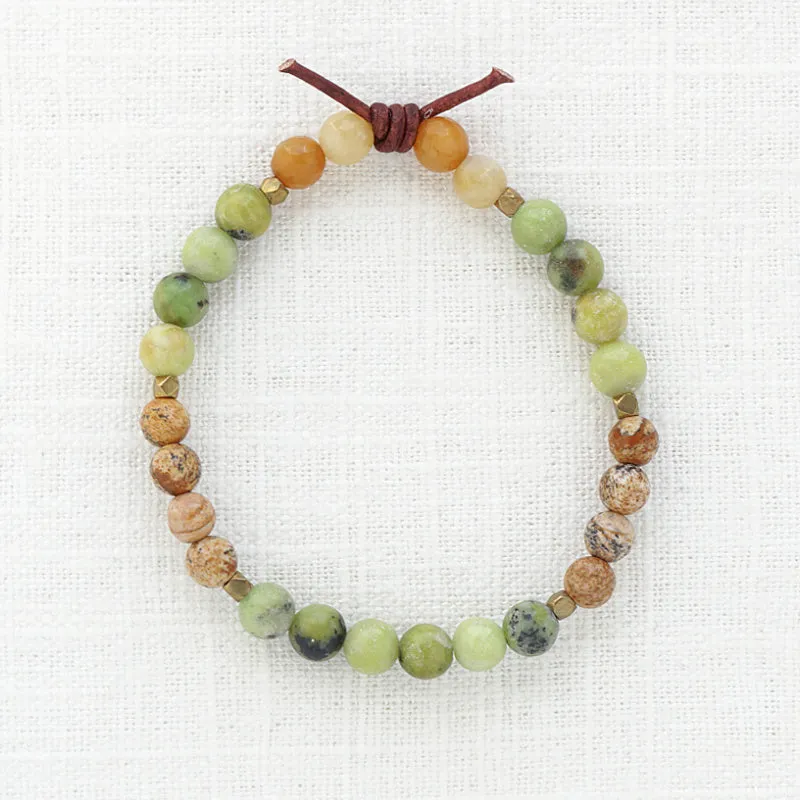 In My Heart Mini Bracelet - Army | Military Deployment Bracelet