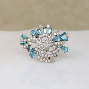 Joseph Wiesner Mid-Century Giardinetti Brooch