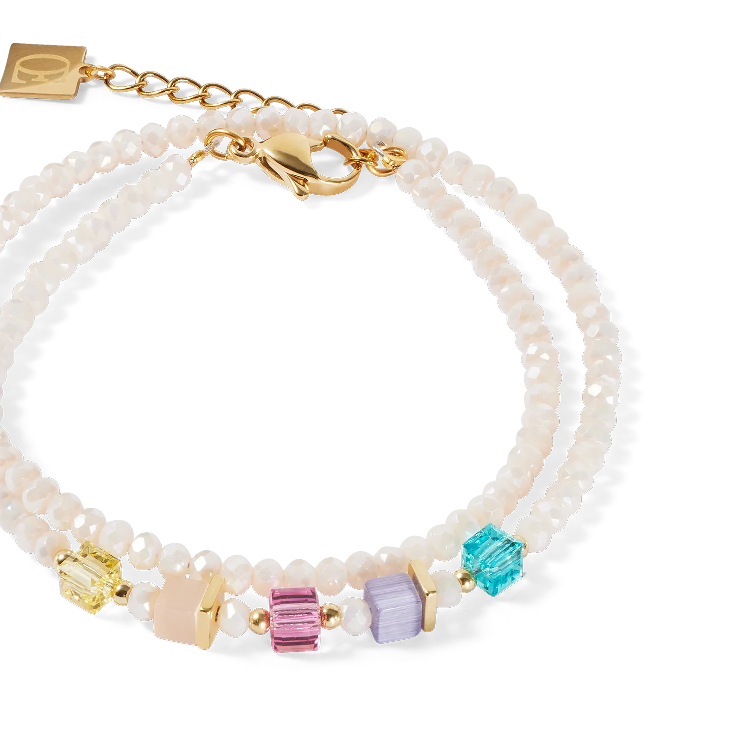 Joyful Colours Update Bracelet gold-multicolour
