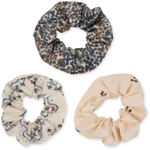 Konges Sljd Konges Sljd Hr Scrunchie Esther/cherry/viv Fleur