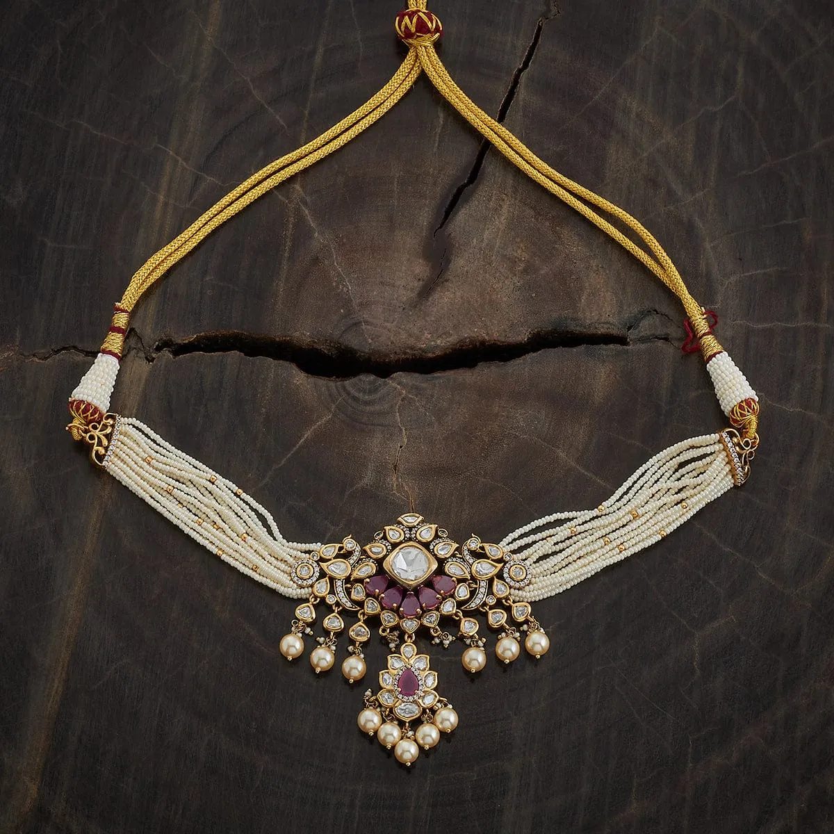 Kundan Necklace 173035