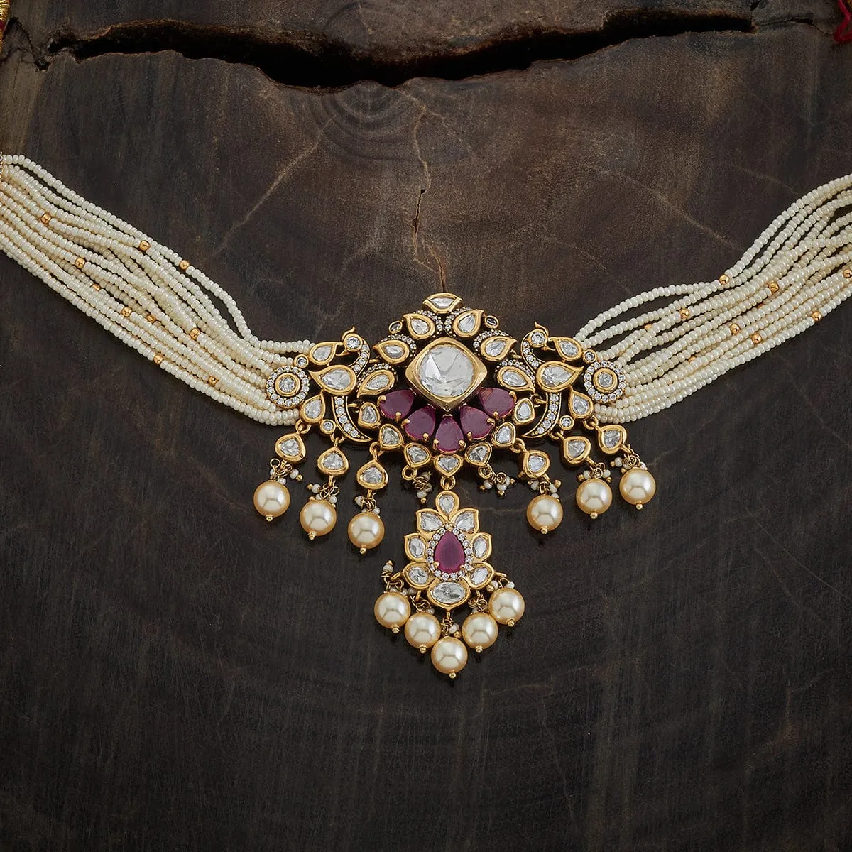 Kundan Necklace 173035