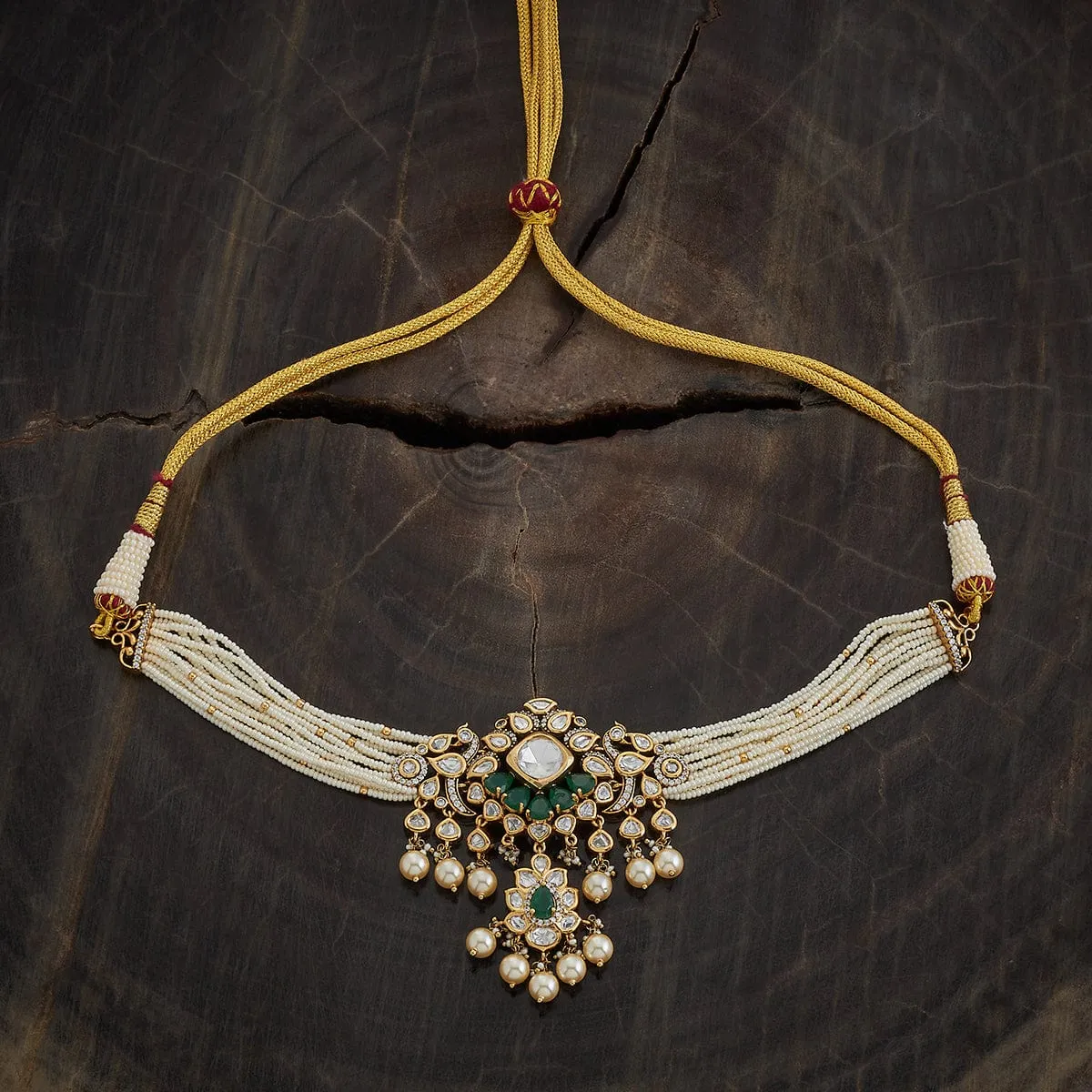 Kundan Necklace 173035