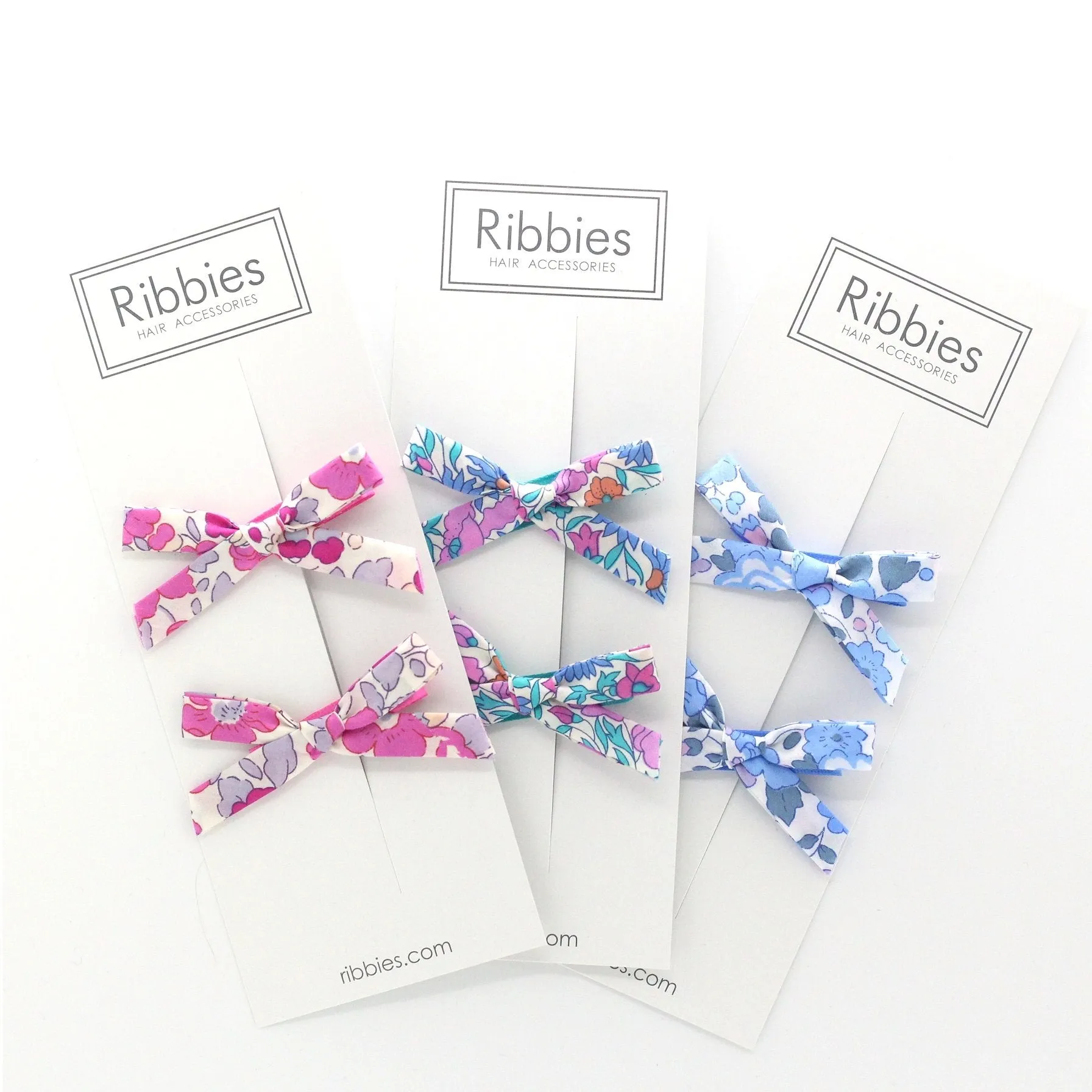 Liberty of London Schoolgirl Bows - Betsy Red