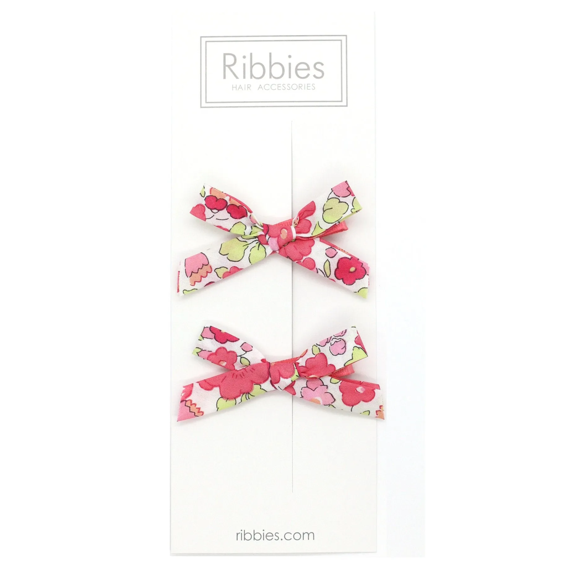 Liberty of London Schoolgirl Bows - Betsy Red