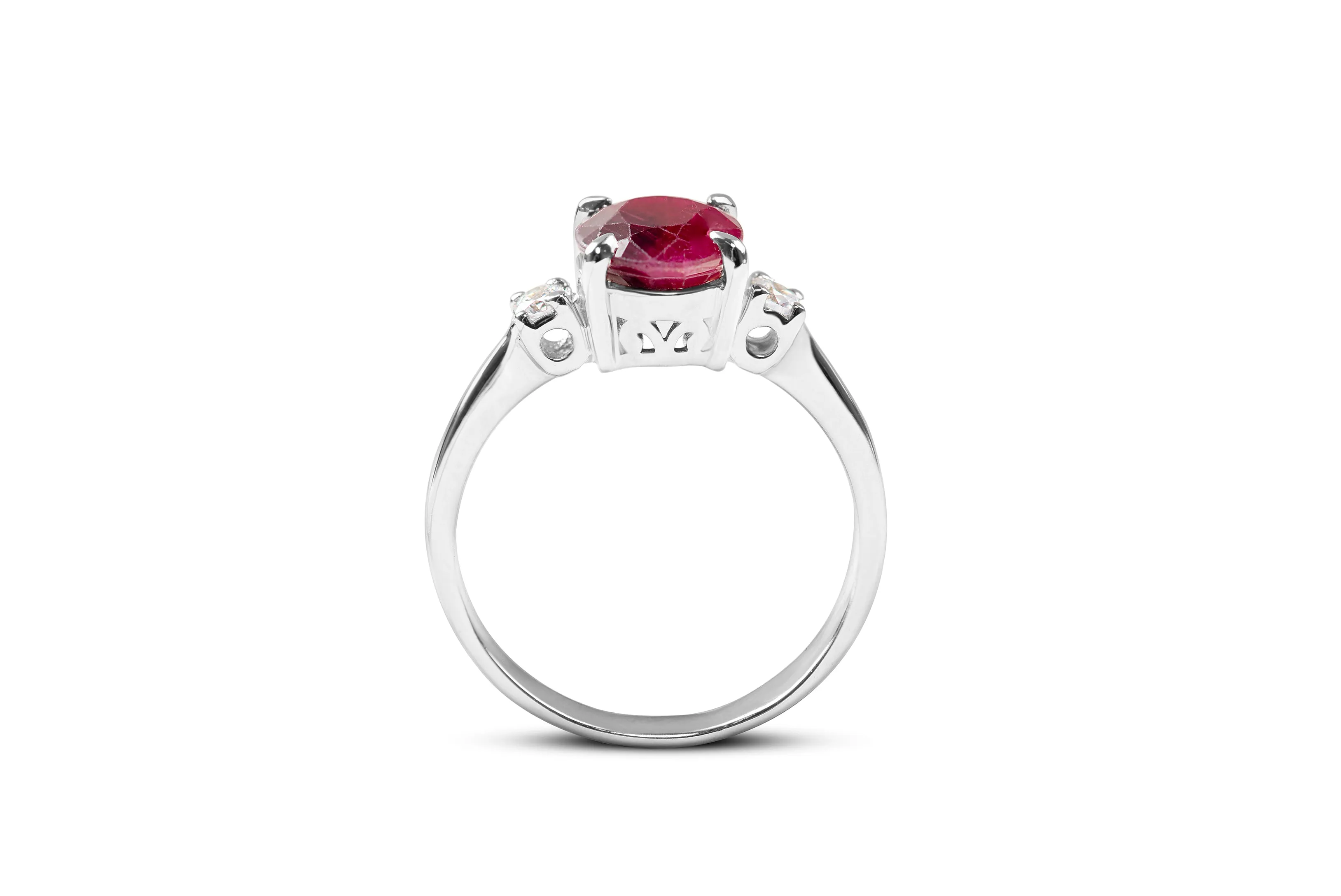 MAGNIFICENT RUBY STONE RING