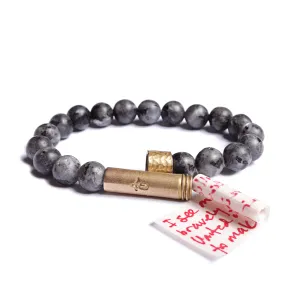 Matte Labradorite Intention Bracelet