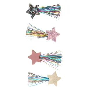 Mimi & Lula 4 Hairclips - Comet Tinsel Party Time