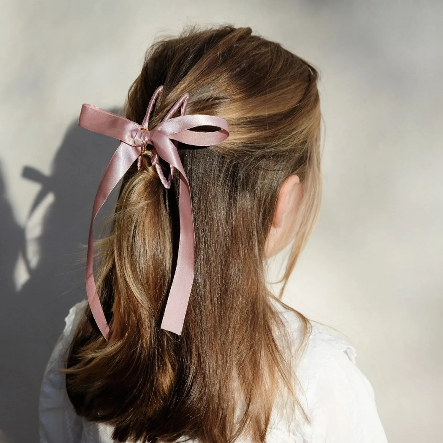 Mimi & Lula Hair Clip - Ribbon Wrapped Fairy Garden