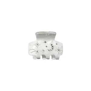 MINI MOON & STAR CLIP SNOWFLAKE WHITE