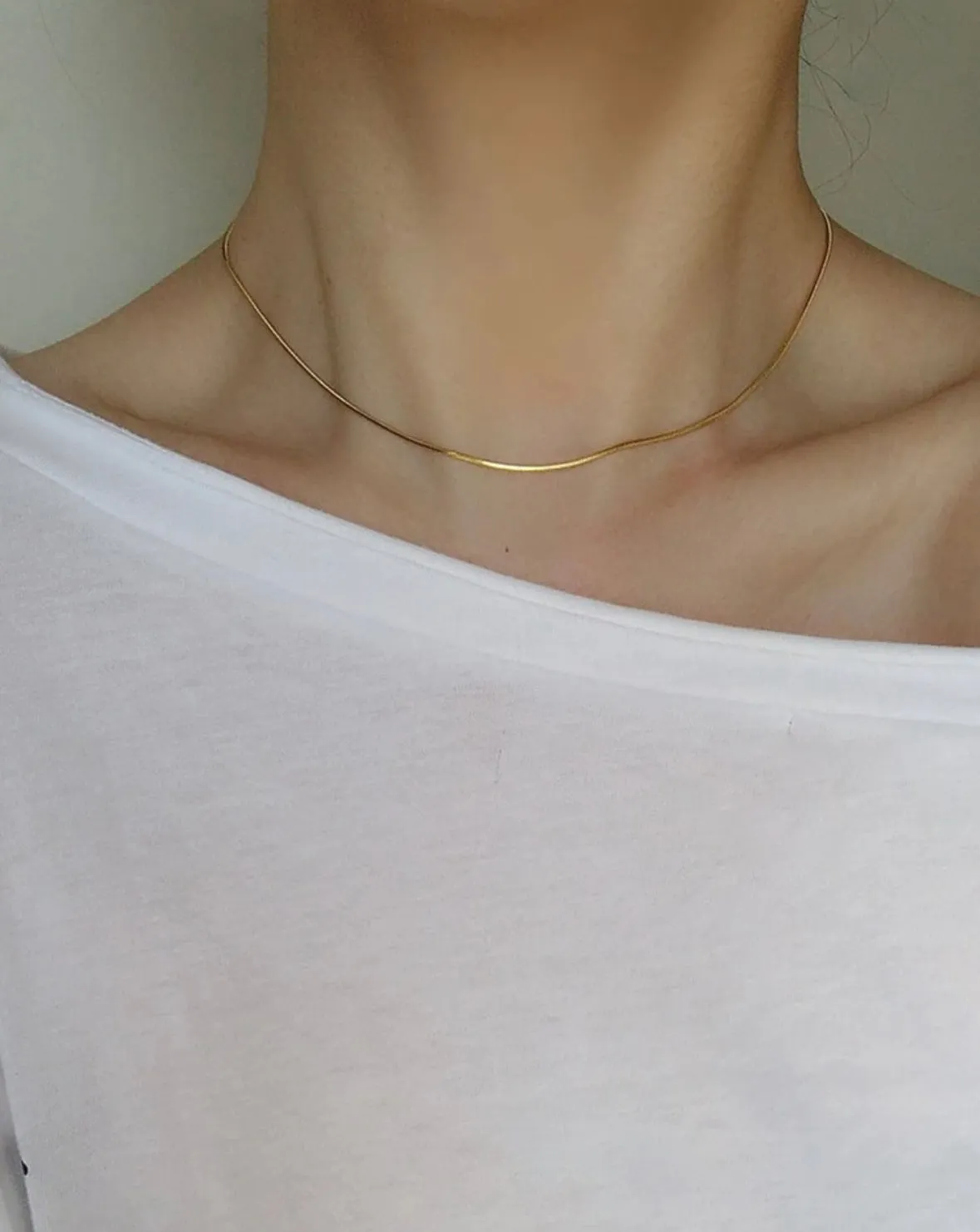 Minimalist Chain Necklace