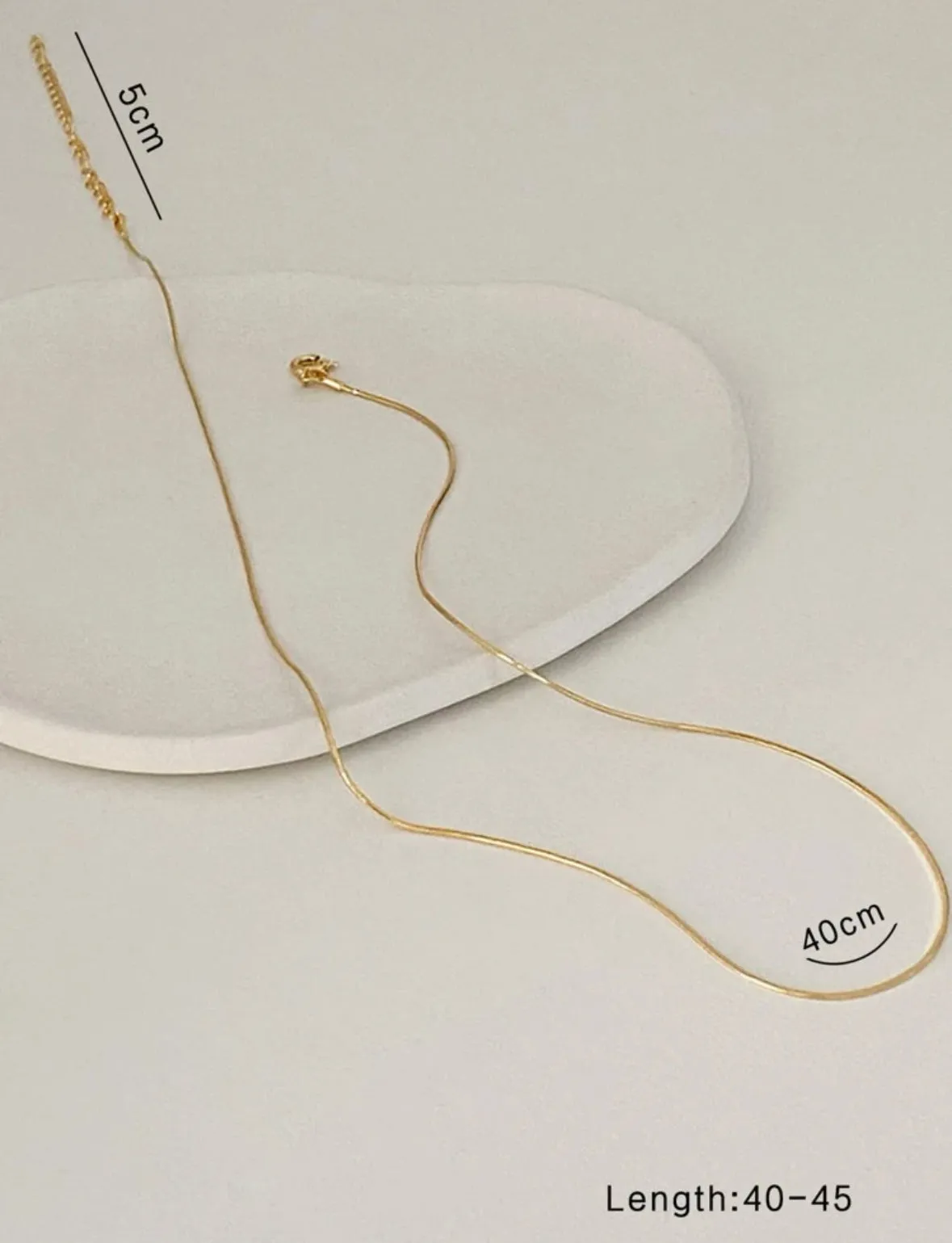 Minimalist Chain Necklace