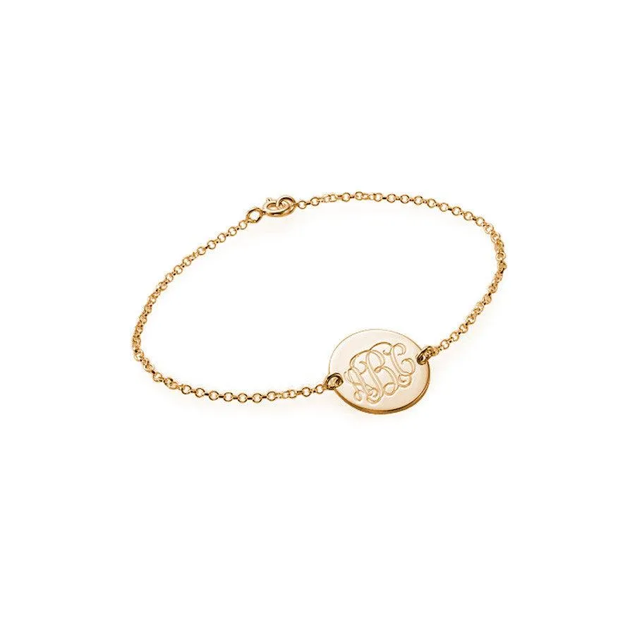 Monogram Disc Anklet