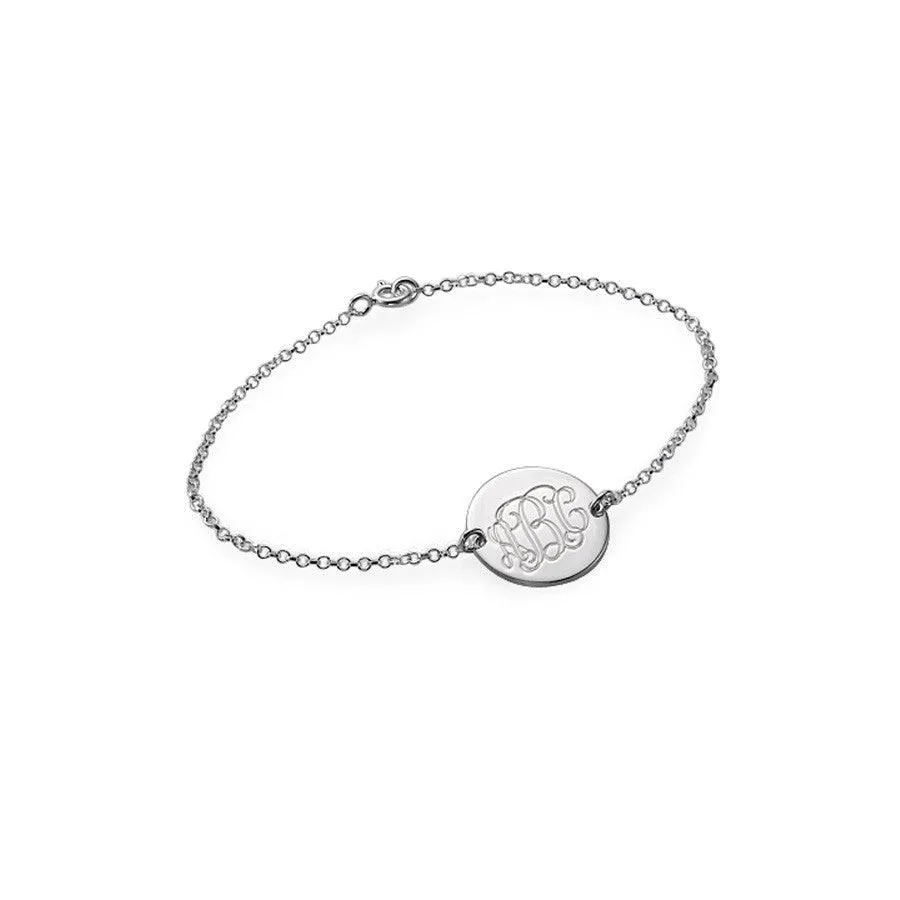 Monogram Disc Anklet