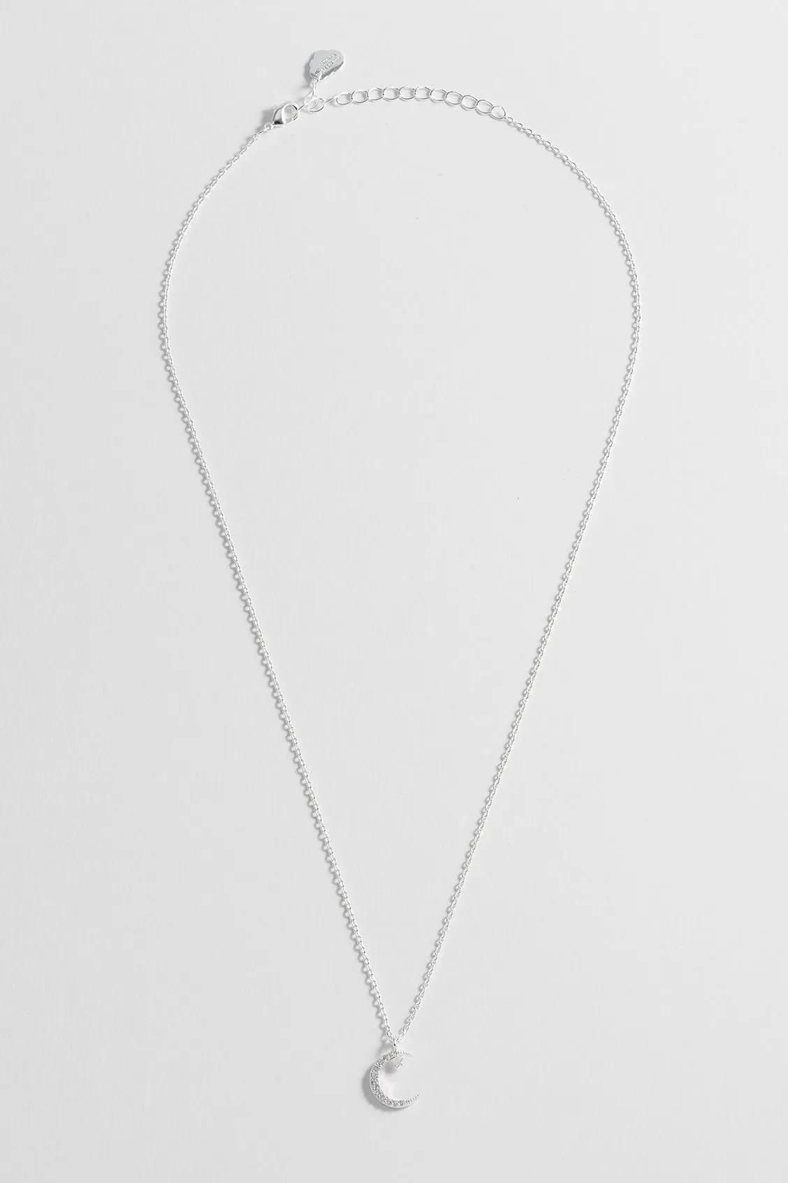 Moon and Star Necklace