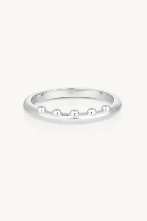 Noble Silver Stacking Band