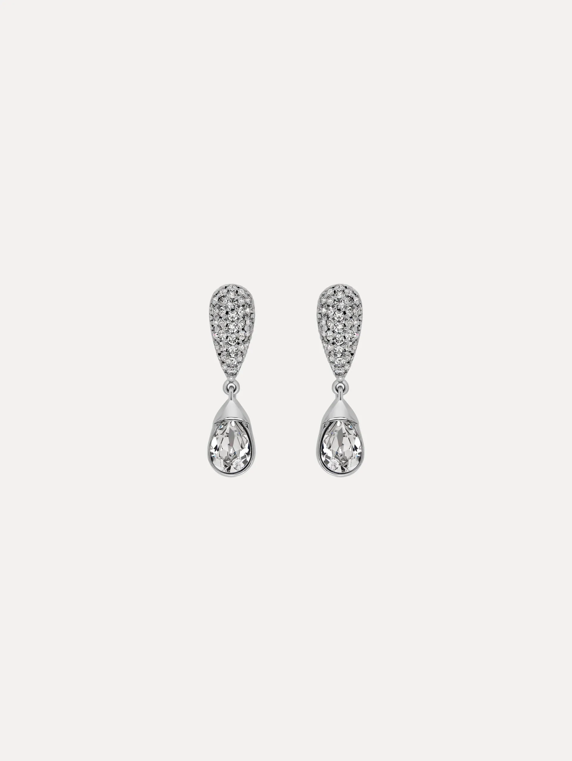 Pav?? Drop Earrings