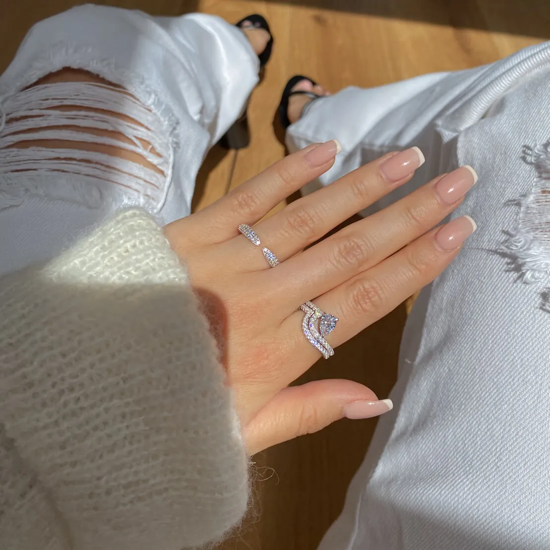 Pav Perle Ring
