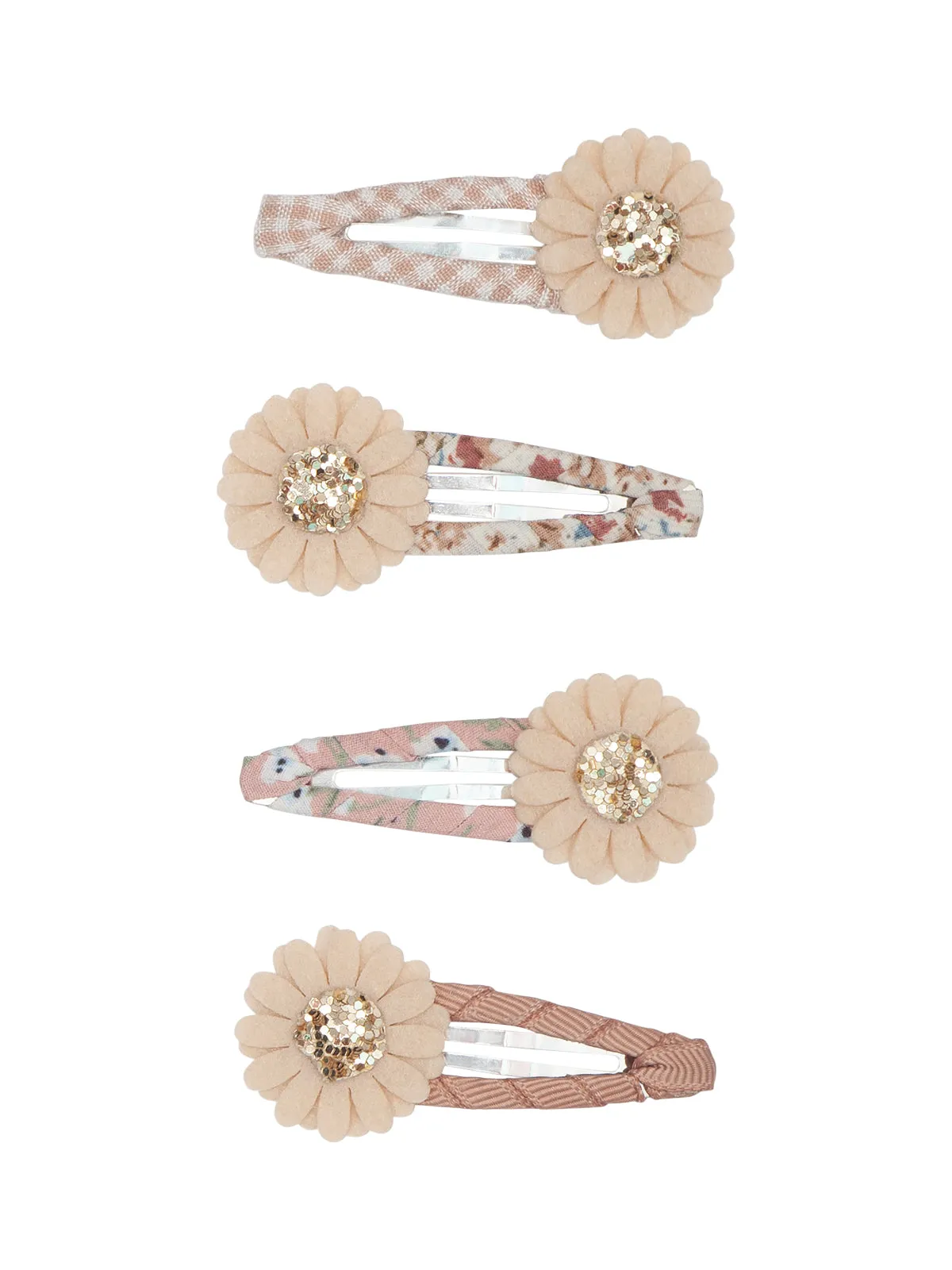 Pink Daisy Clips