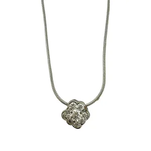 Platinum Diamond Pendant Necklace