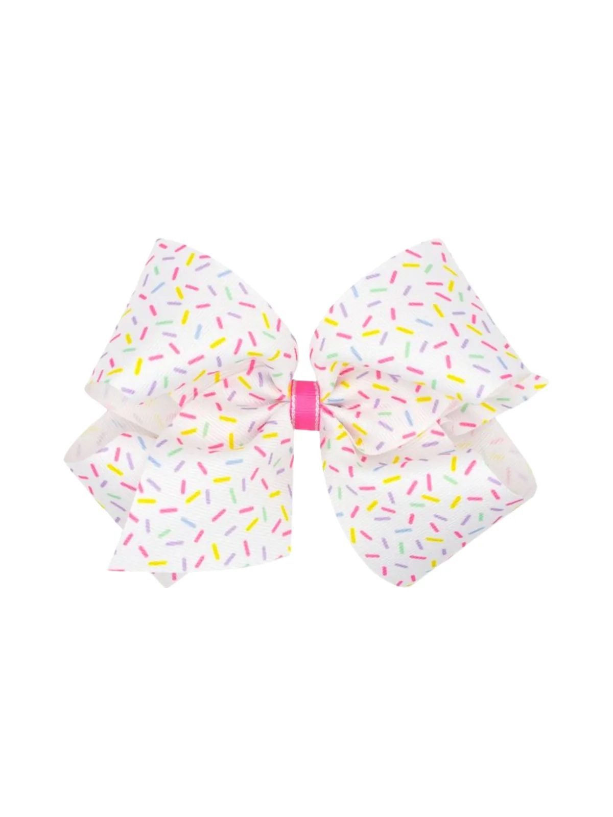 Printed Grosgrain Bow - Confetti