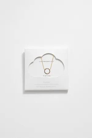 Rainbow Circle Necklace
