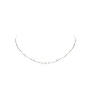 Renata Diamond Tennis Necklace