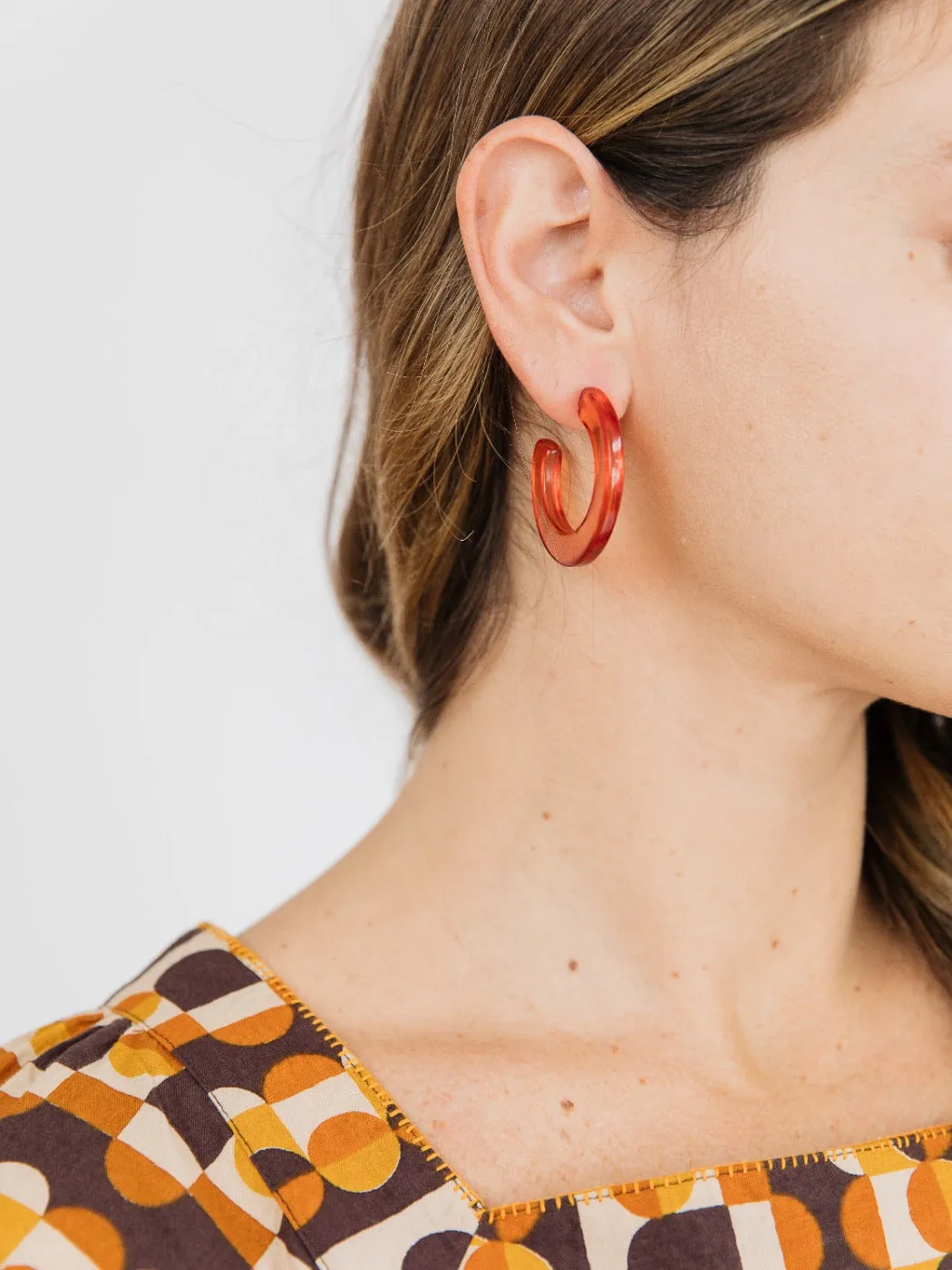 Resin Hoops - Honeycomb