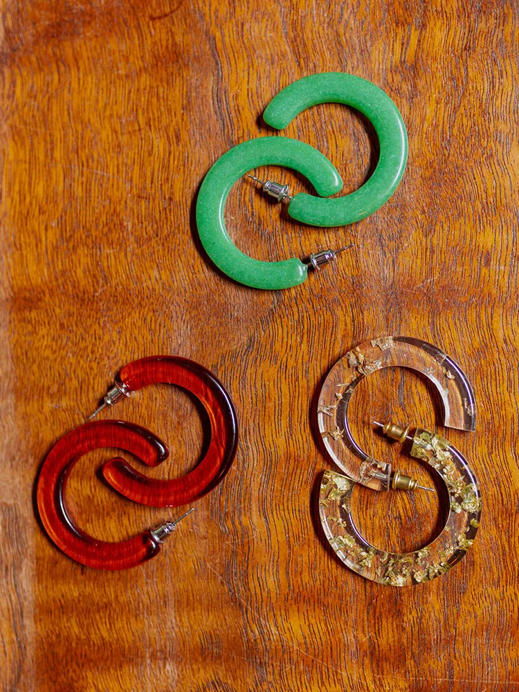 Resin Hoops - Honeycomb