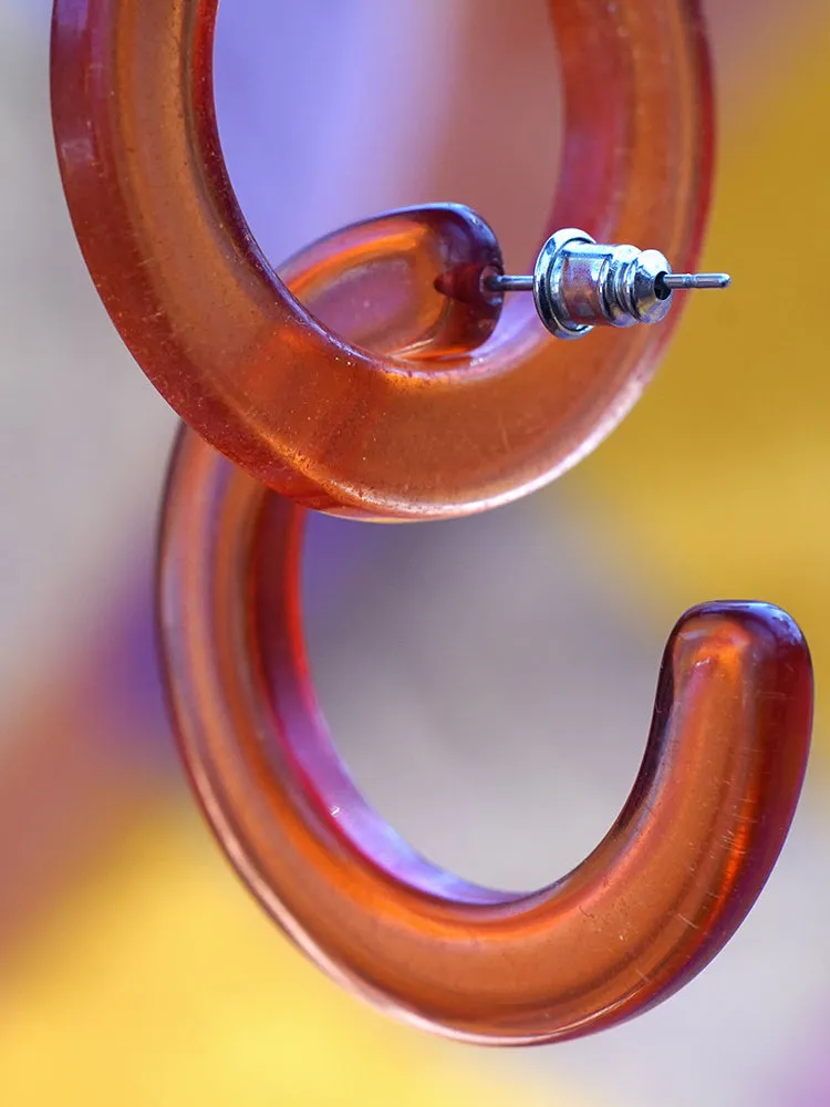 Resin Hoops - Honeycomb
