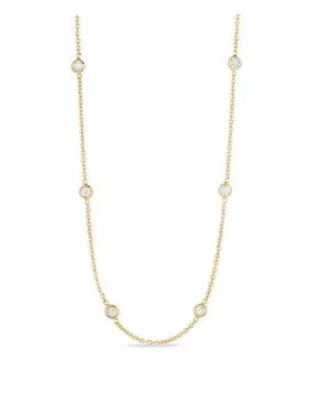 Roberto Coin 10 Station Diamond Necklace