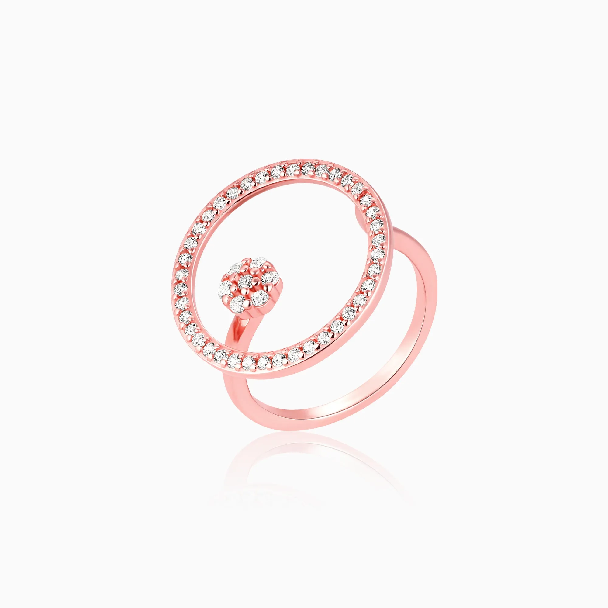 Rose Gold Orbit Ring