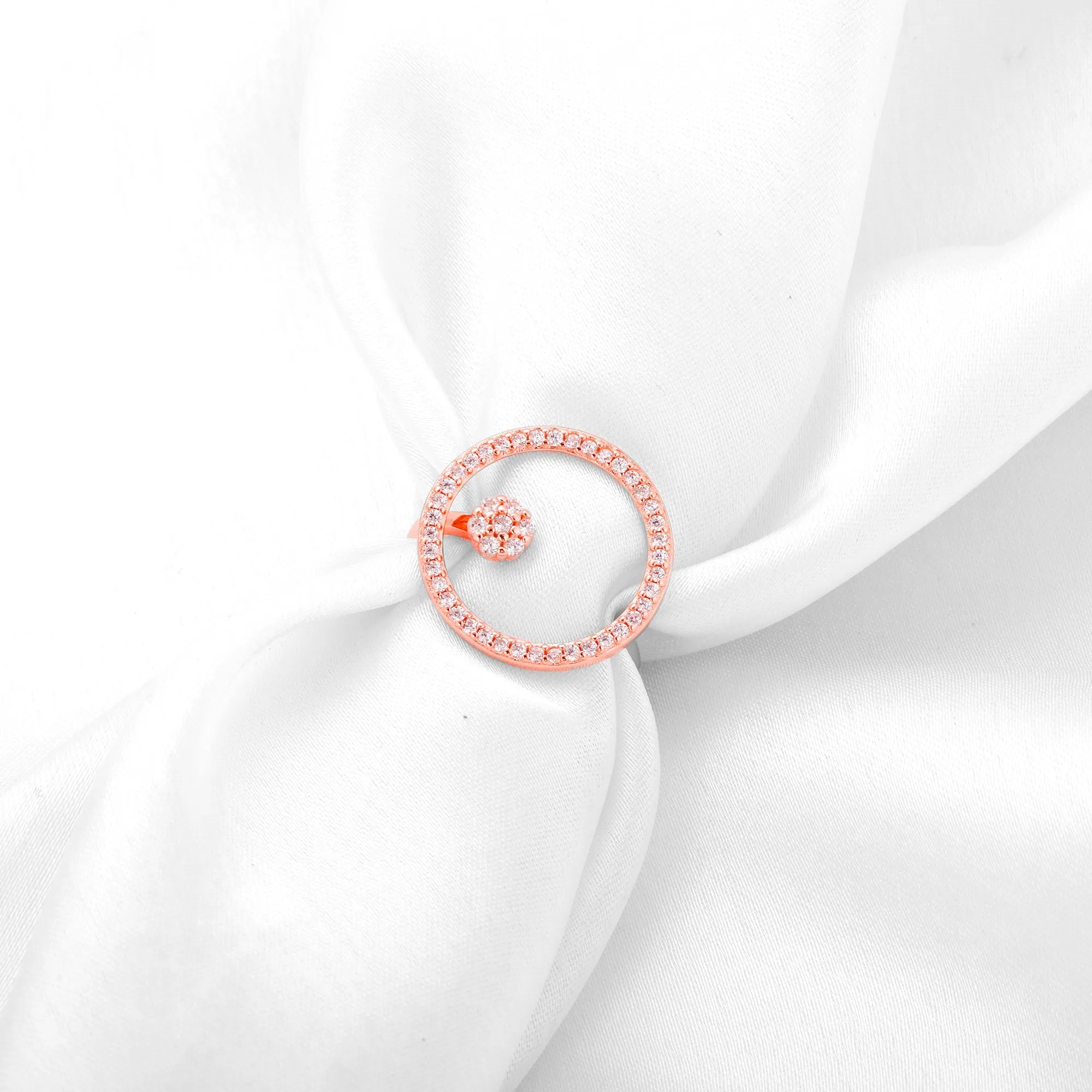 Rose Gold Orbit Ring