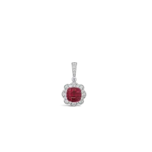 Ruby & Diamond Pendant
