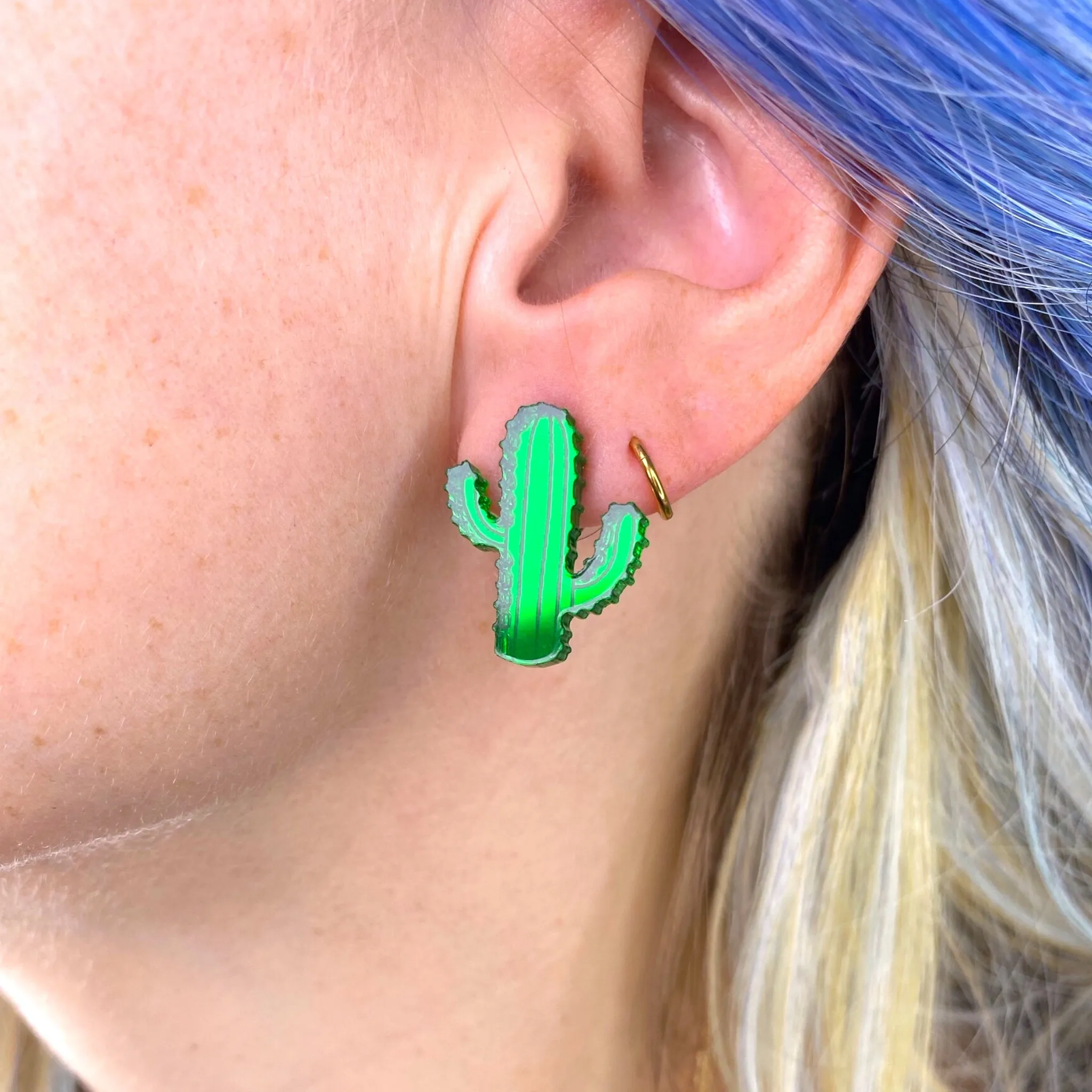 Saguaro Cactus Earrings