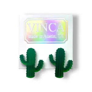 Saguaro Cactus Earrings