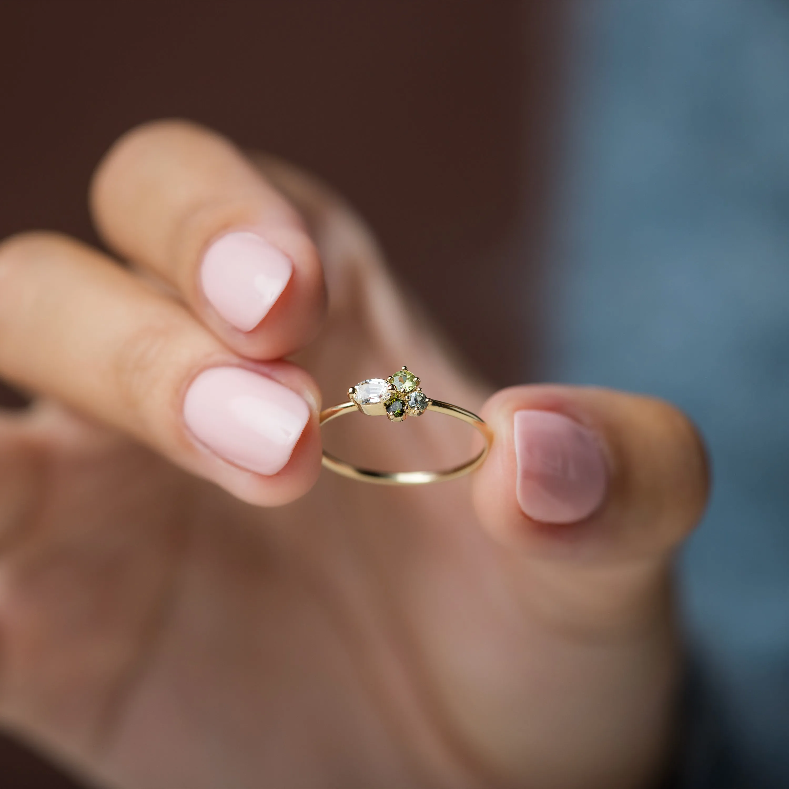 Seafloor Mini Cluster Ring