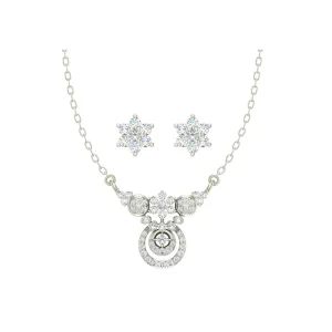 Silver Aria Jewellery Set