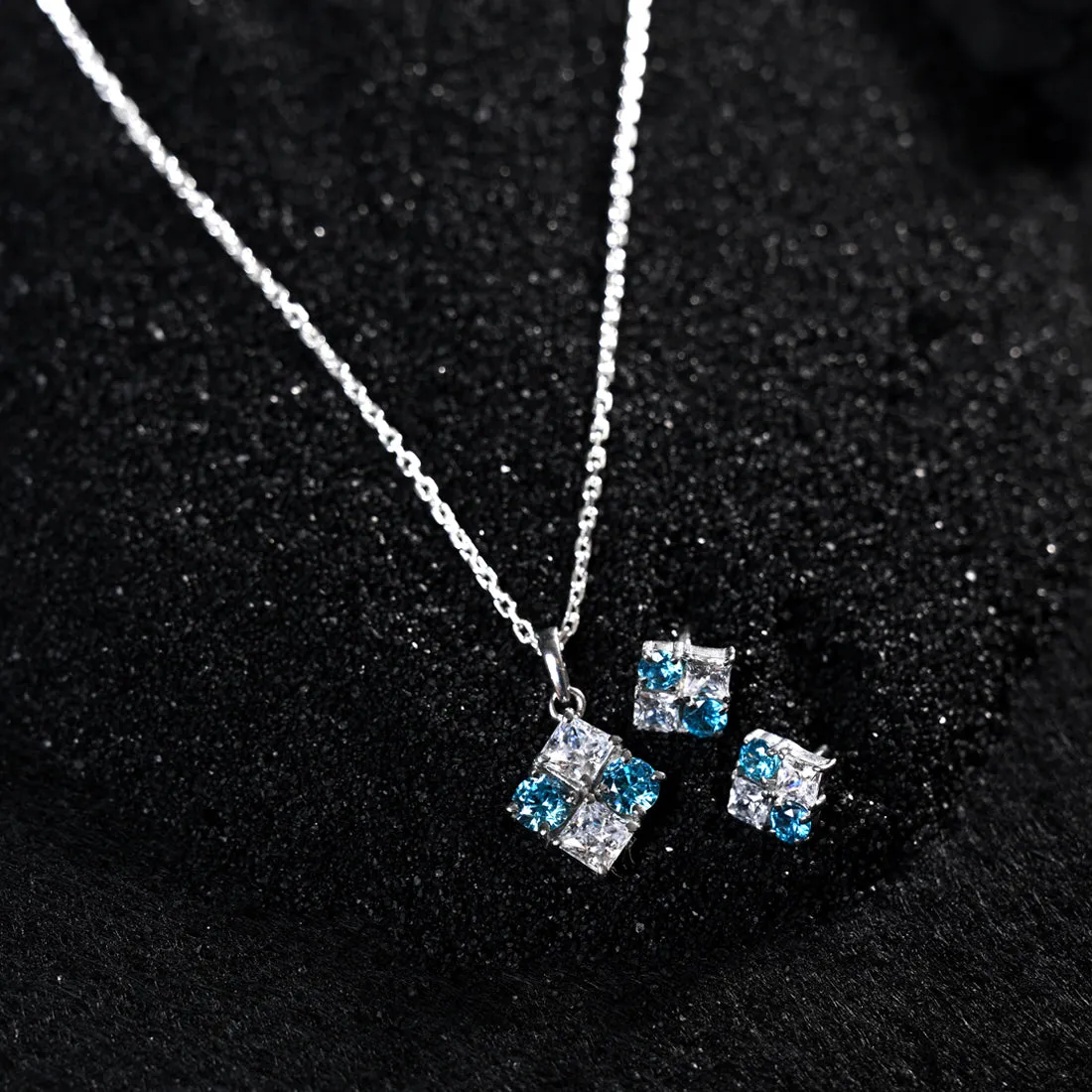 Silver Belen Jewellery Set