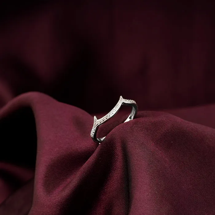 Silver Level Up Ring