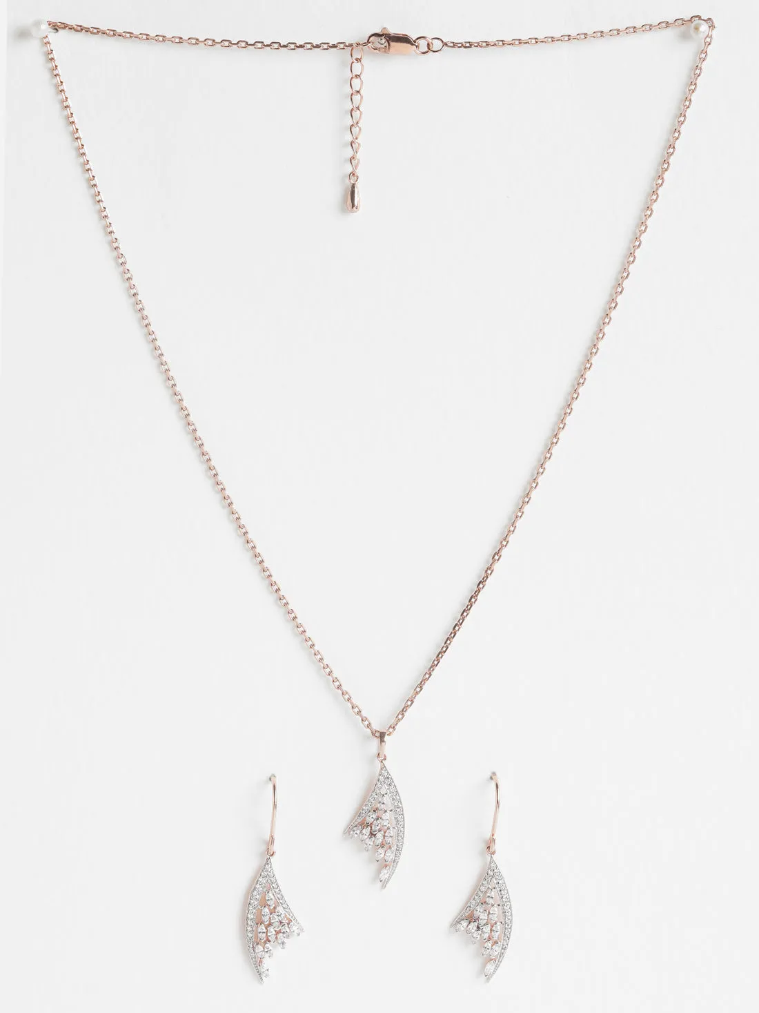 Silver Lily Jewellery Set