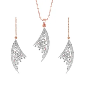 Silver Lily Jewellery Set
