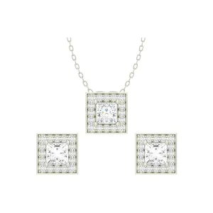 Silver Princess Jewellery Set
