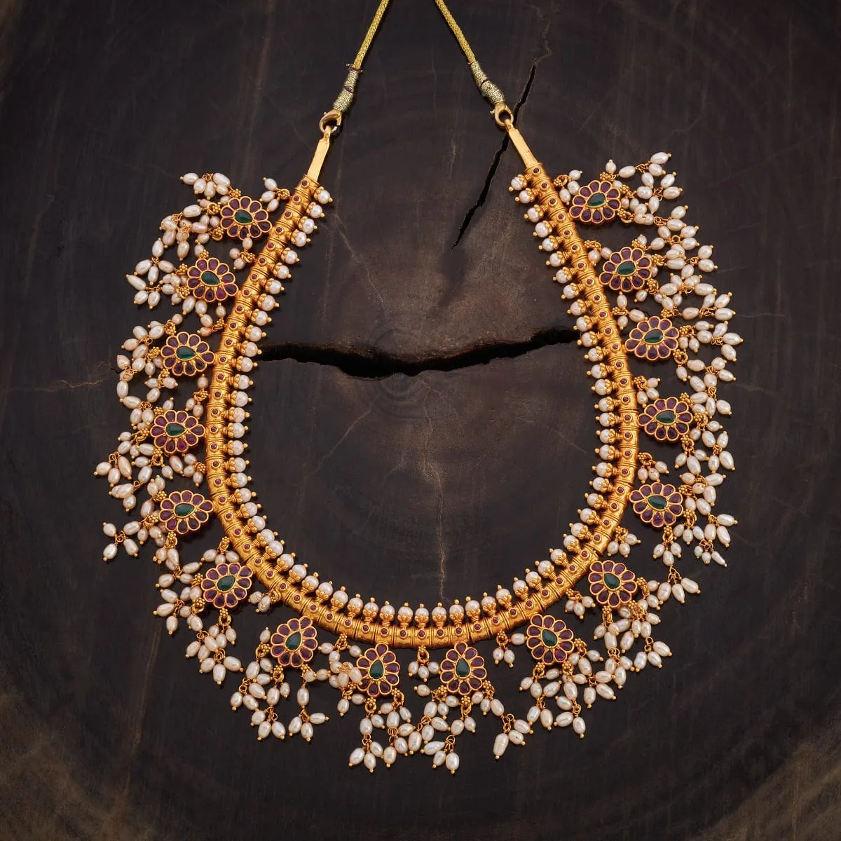 Silver Temple Necklace 129469