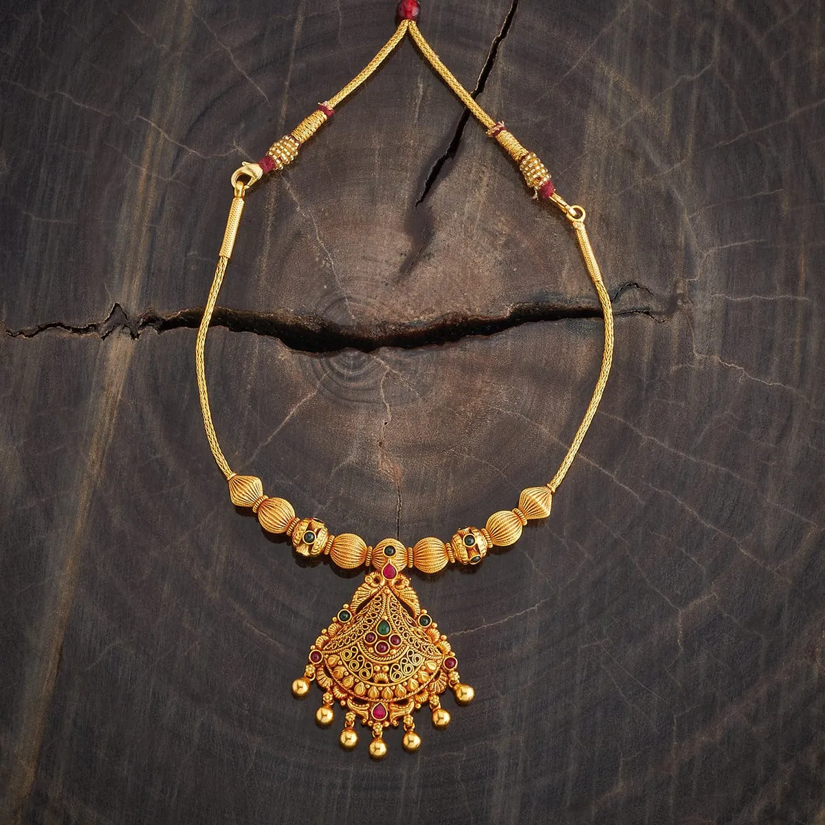 Silver Temple Necklace 174117
