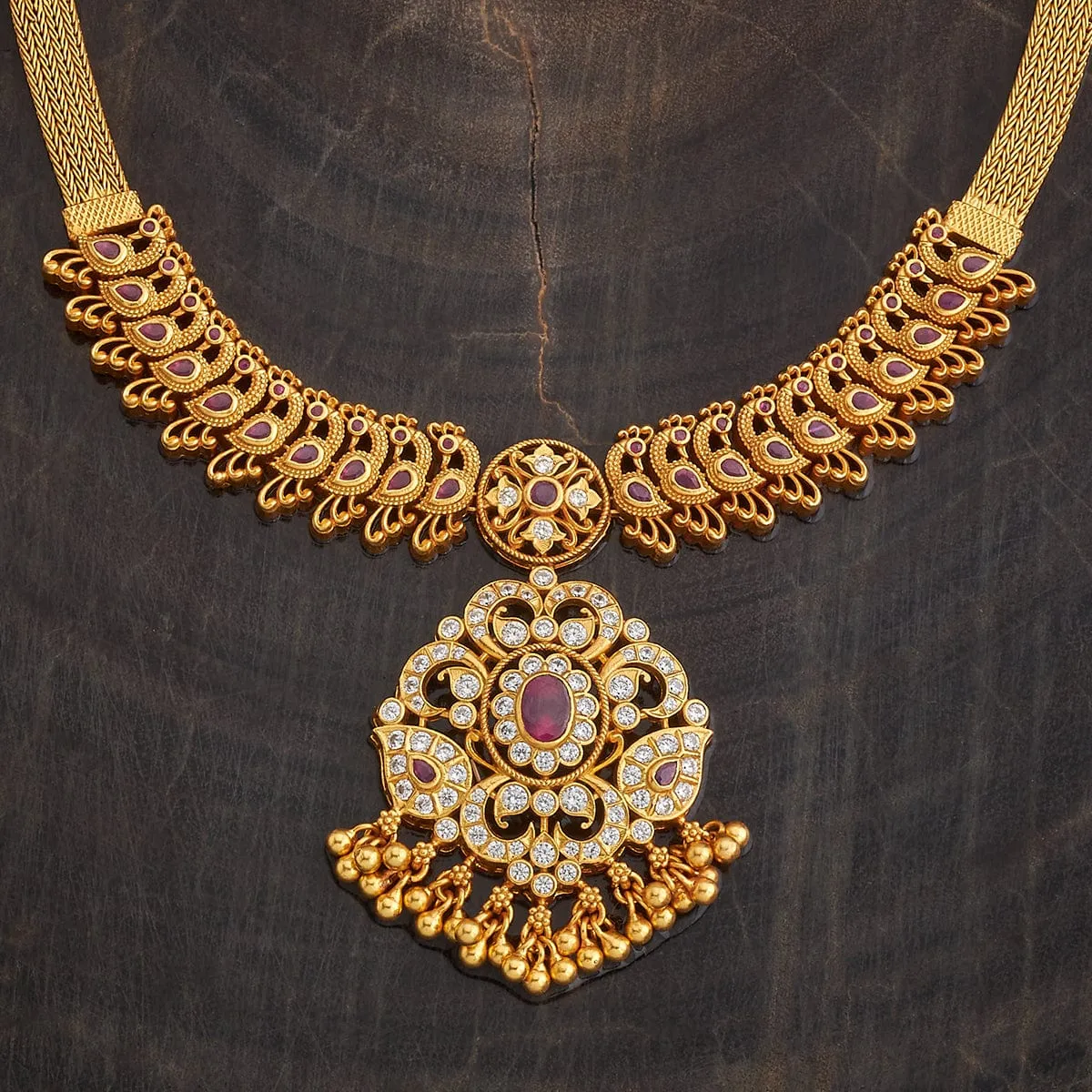 Silver Temple Necklace 180450