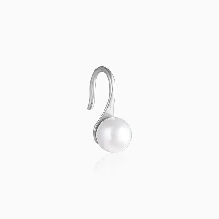 Silver White Pearl Moon Set